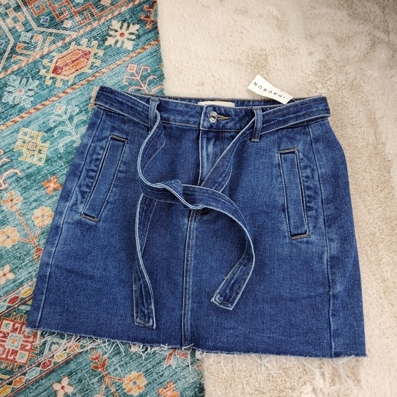 Pacsun Denim Tie Skirt 27 BNWT - Picture 1 of 6